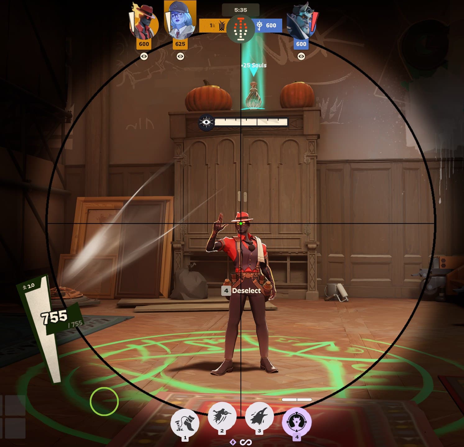 Vindicta Green Dot Scope (Clear Scope) screenshot