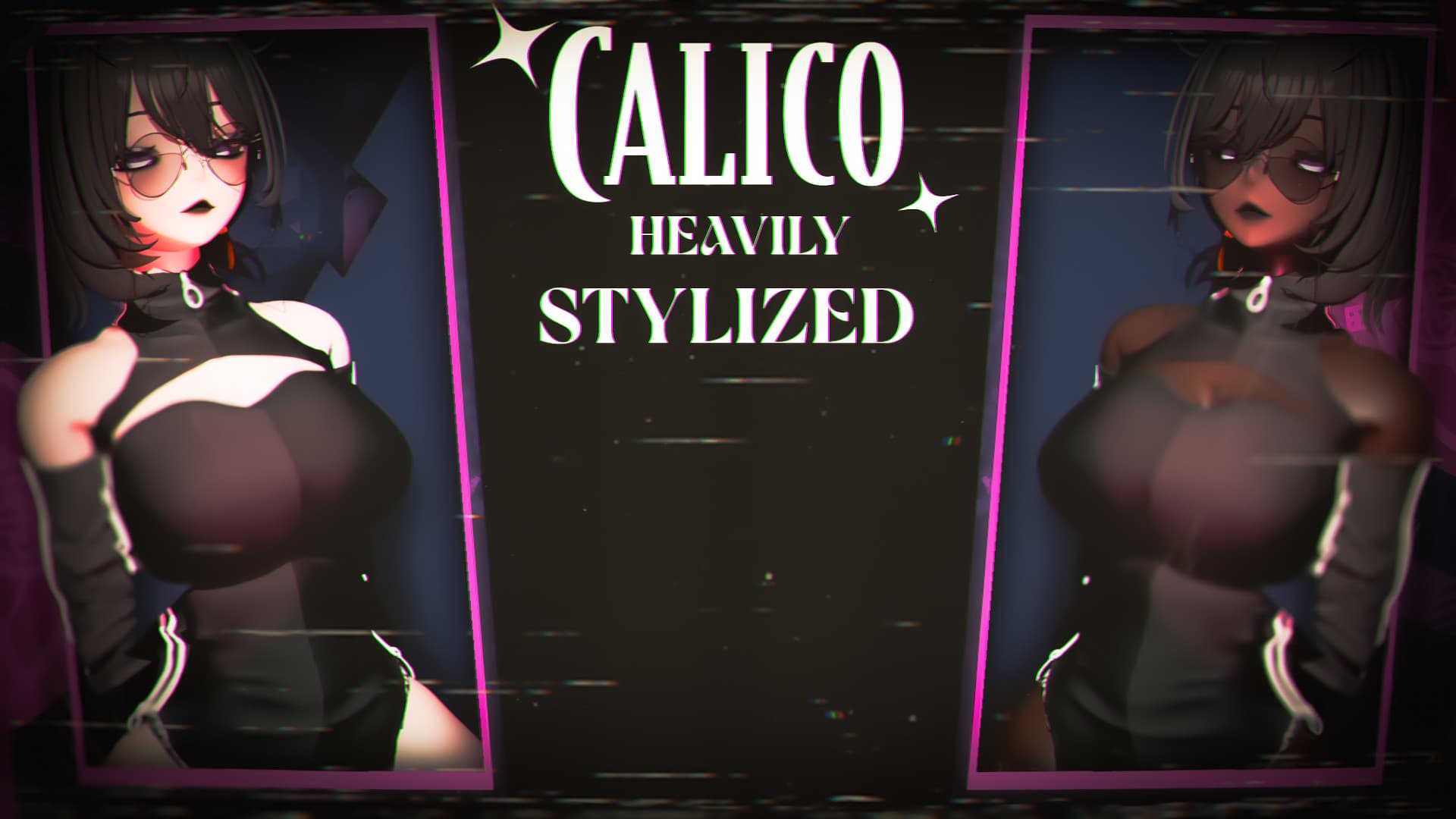 Heavily Stylized Calico