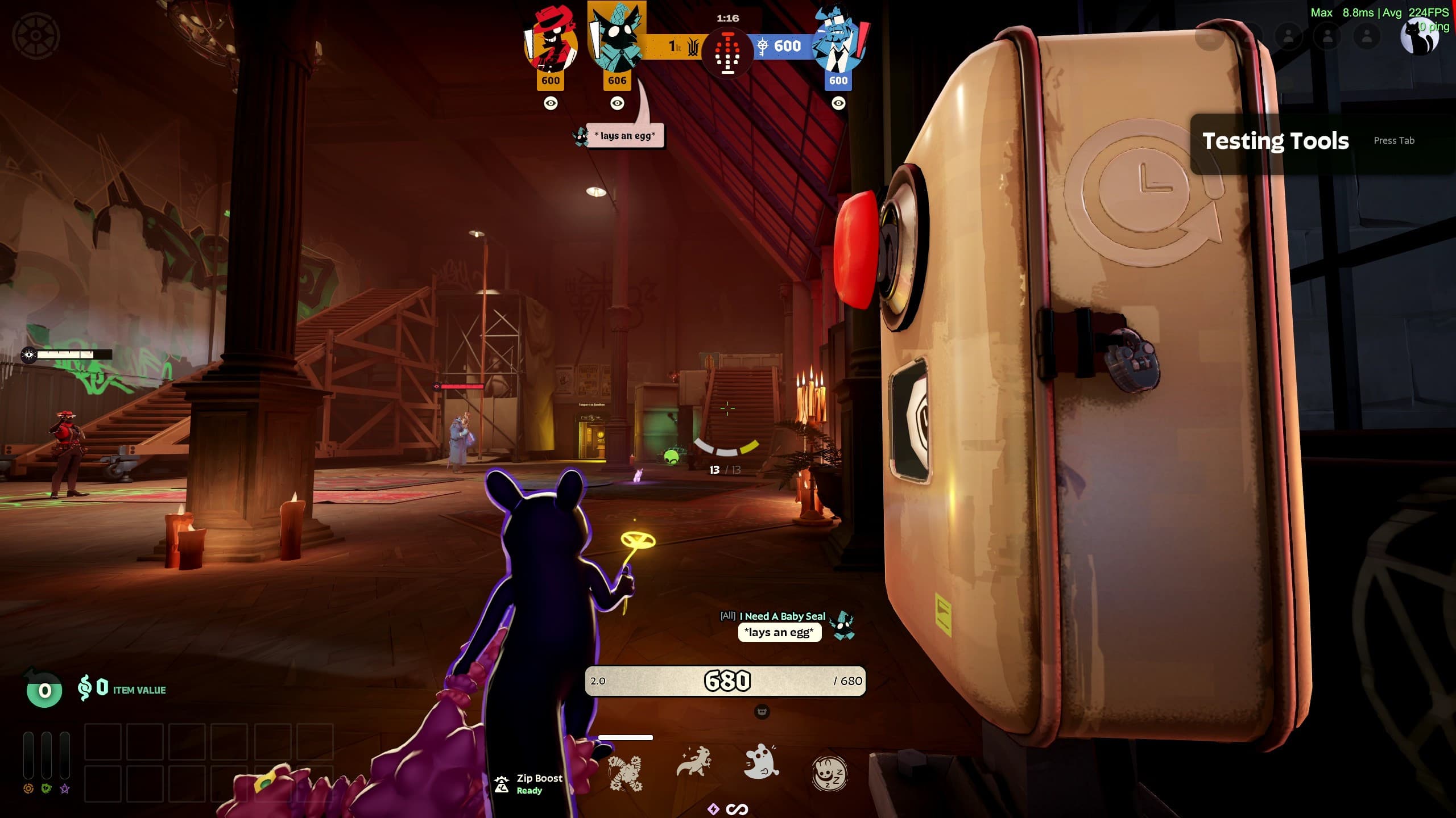 Lay an egg screenshot