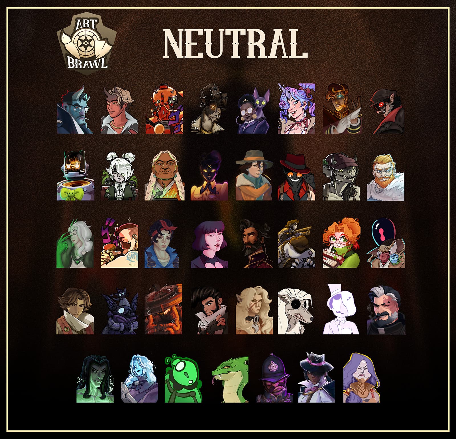 Deadlock Art Brawl Portraits - June 2026 screenshot 2