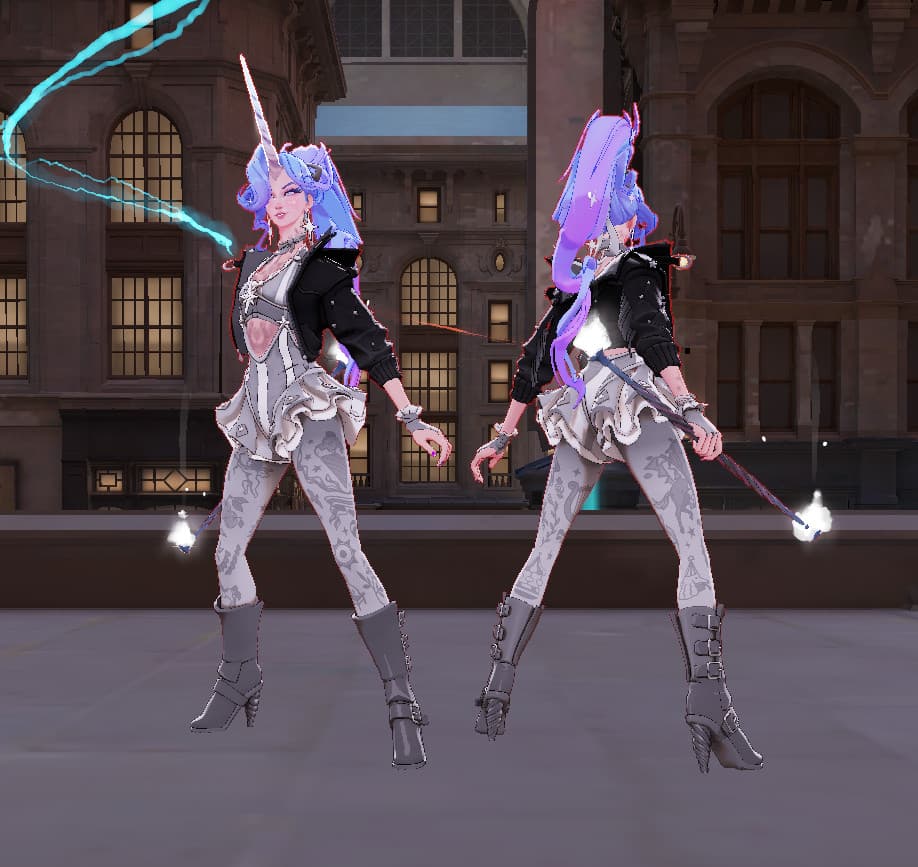 black and white celeste