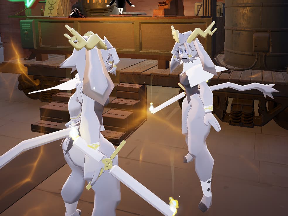 The goat-bunny-cat girl Sybil screenshot 2
