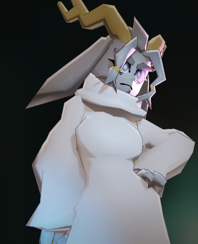 The goat-bunny-cat girl Sybil screenshot 4