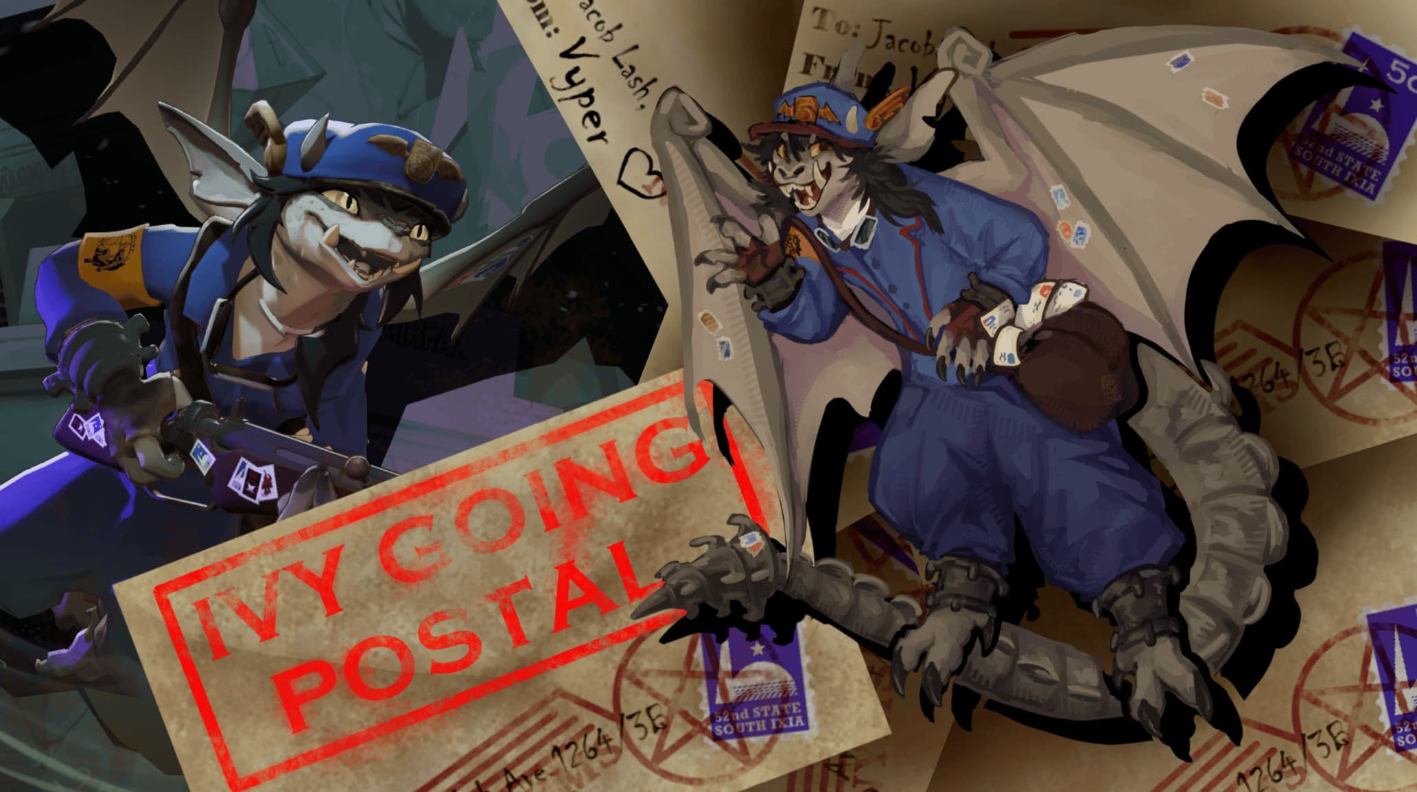 Ivy Going Postal