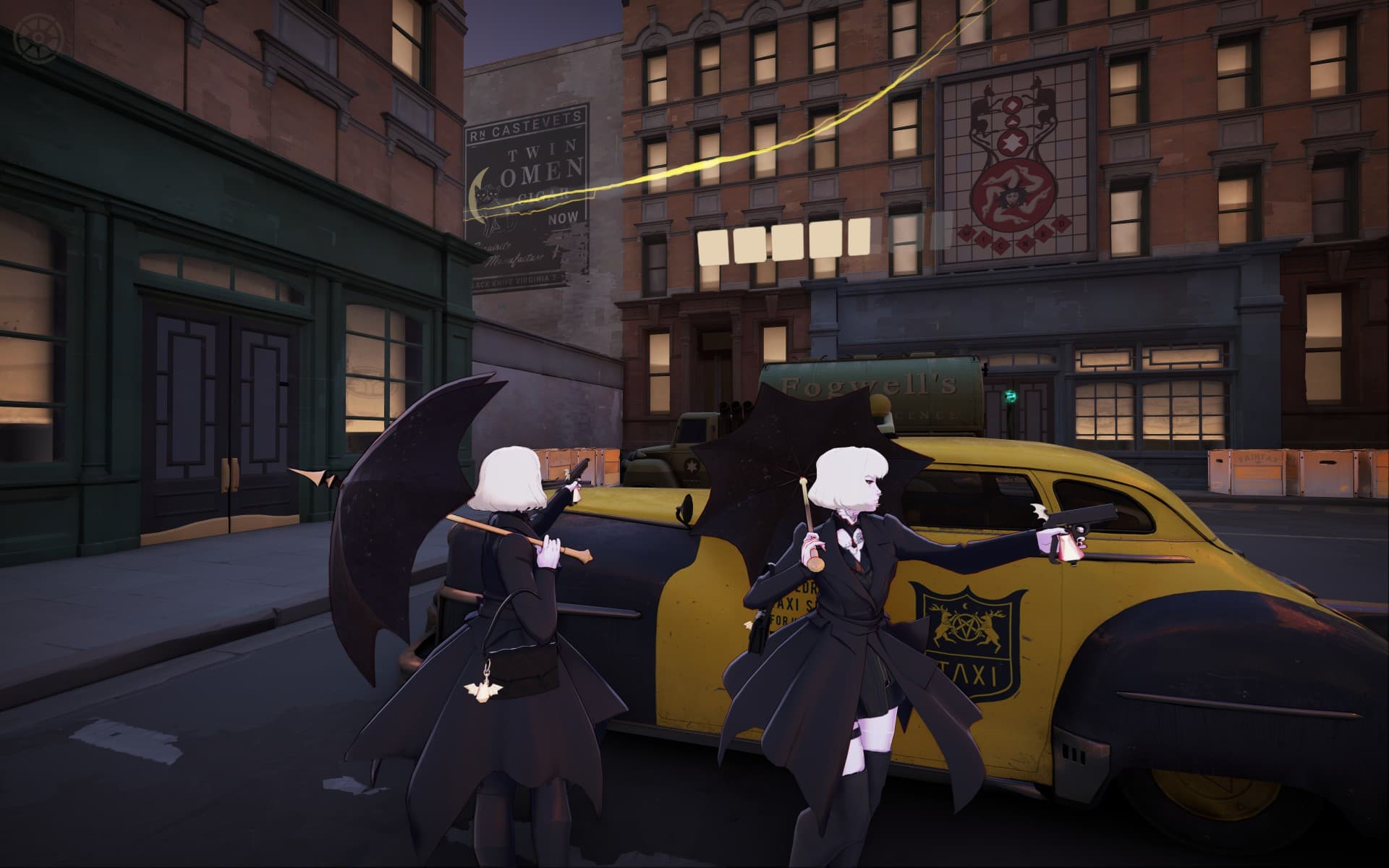 New Version/Blonde Mina in a black outfit screenshot 3