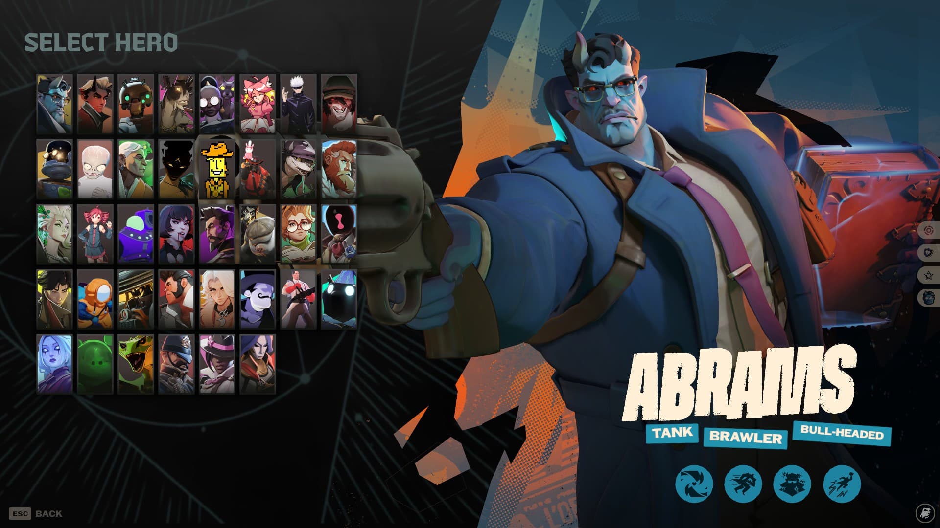 Abrams turns bluer the faster he is screenshot 2