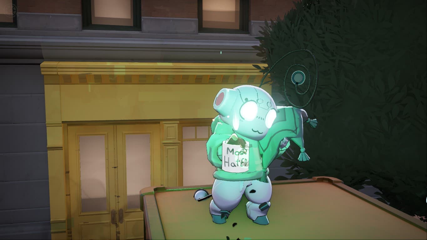 Bubsy The Bot over Rem screenshot 2