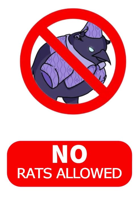 NO RATS ALLOWED SIGN ON THE SINNERS screenshot