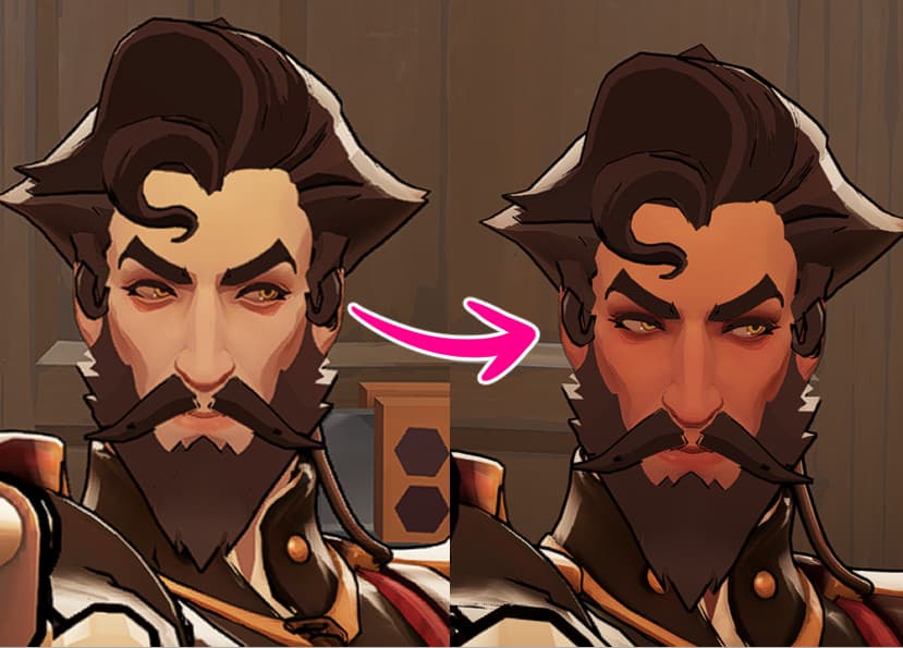 Mirage face Recolor