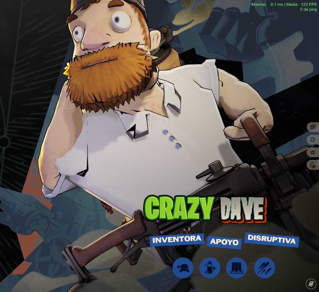 Crazy Dave (PvZ) as McGinnis
