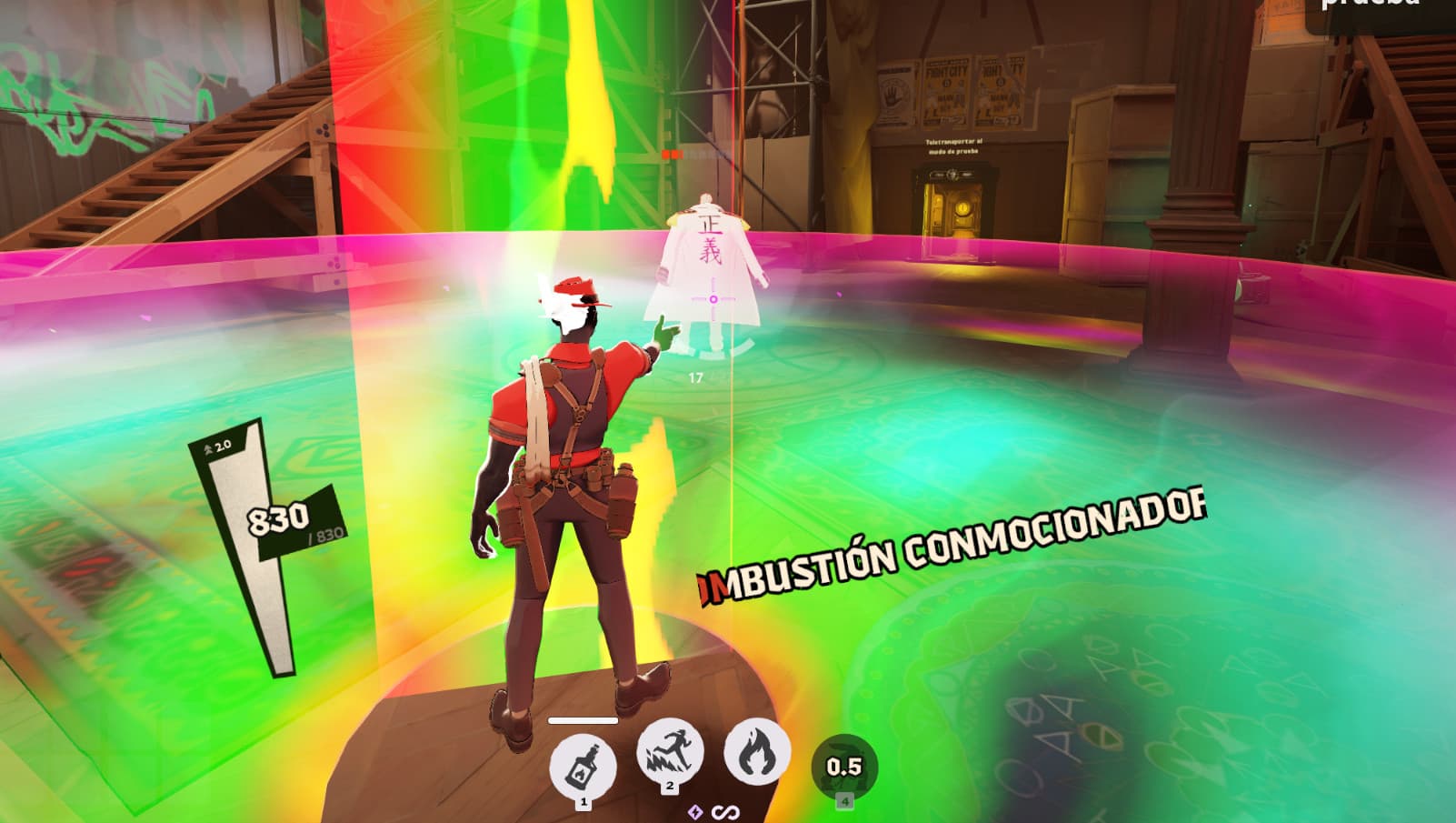 Infernus Rainbow Particles
