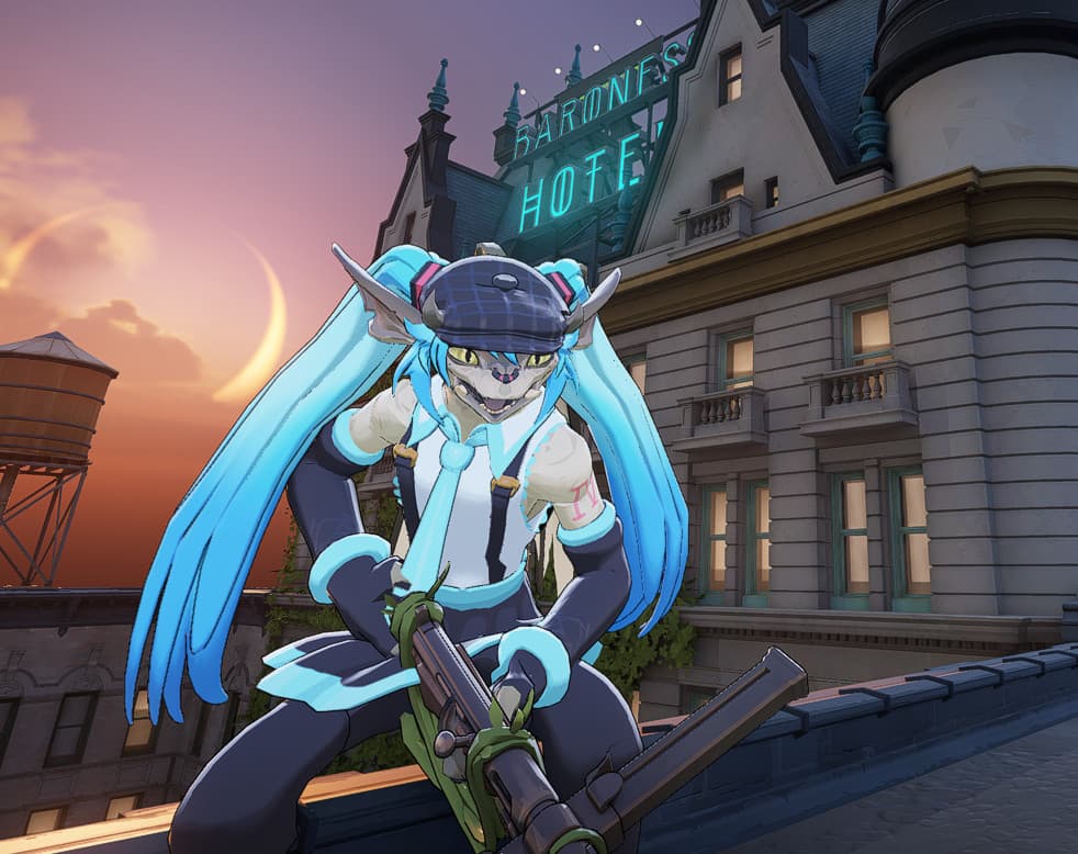 Ivy as Miku screenshot 5