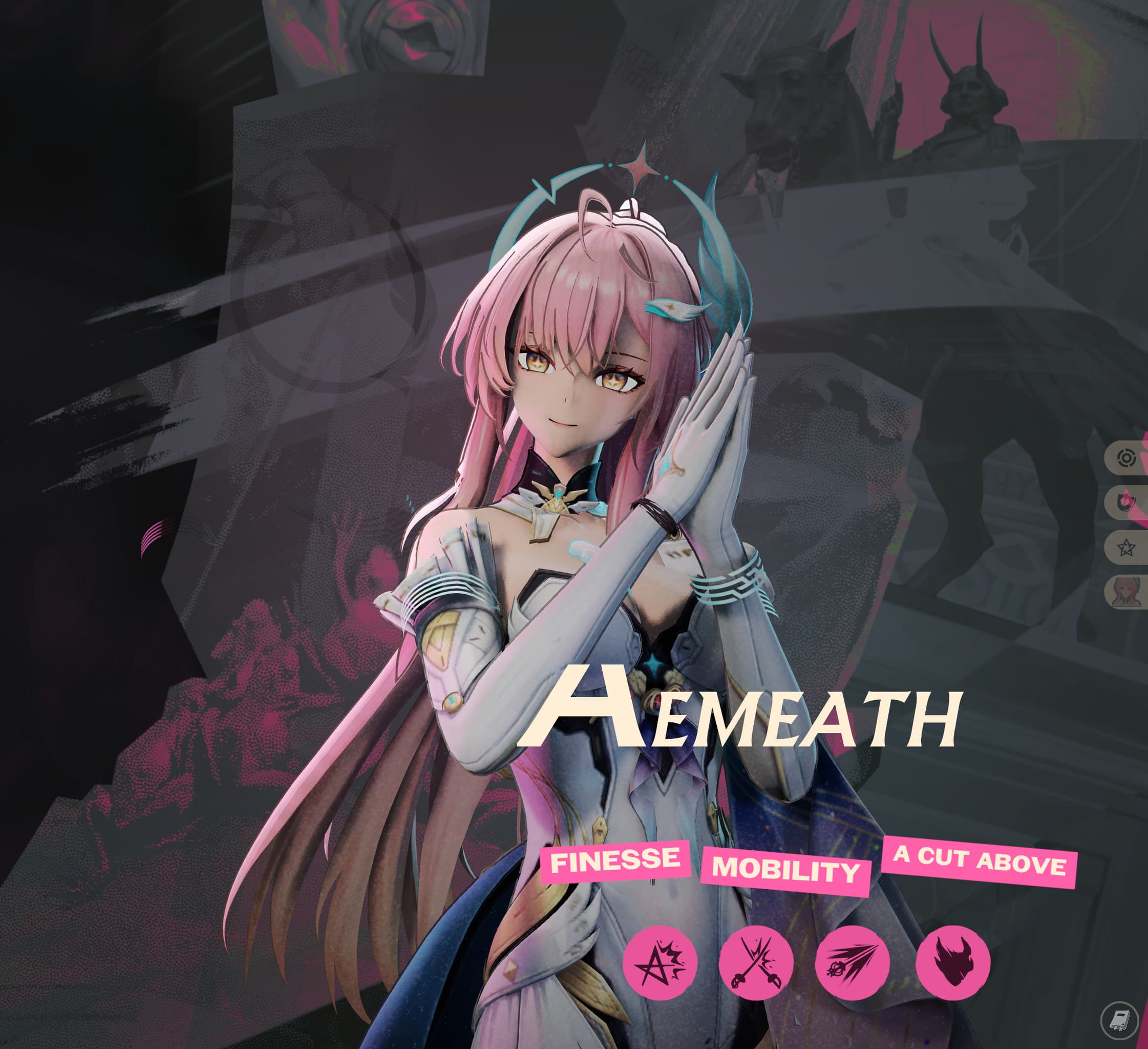 Aemeath as Apollo screenshot