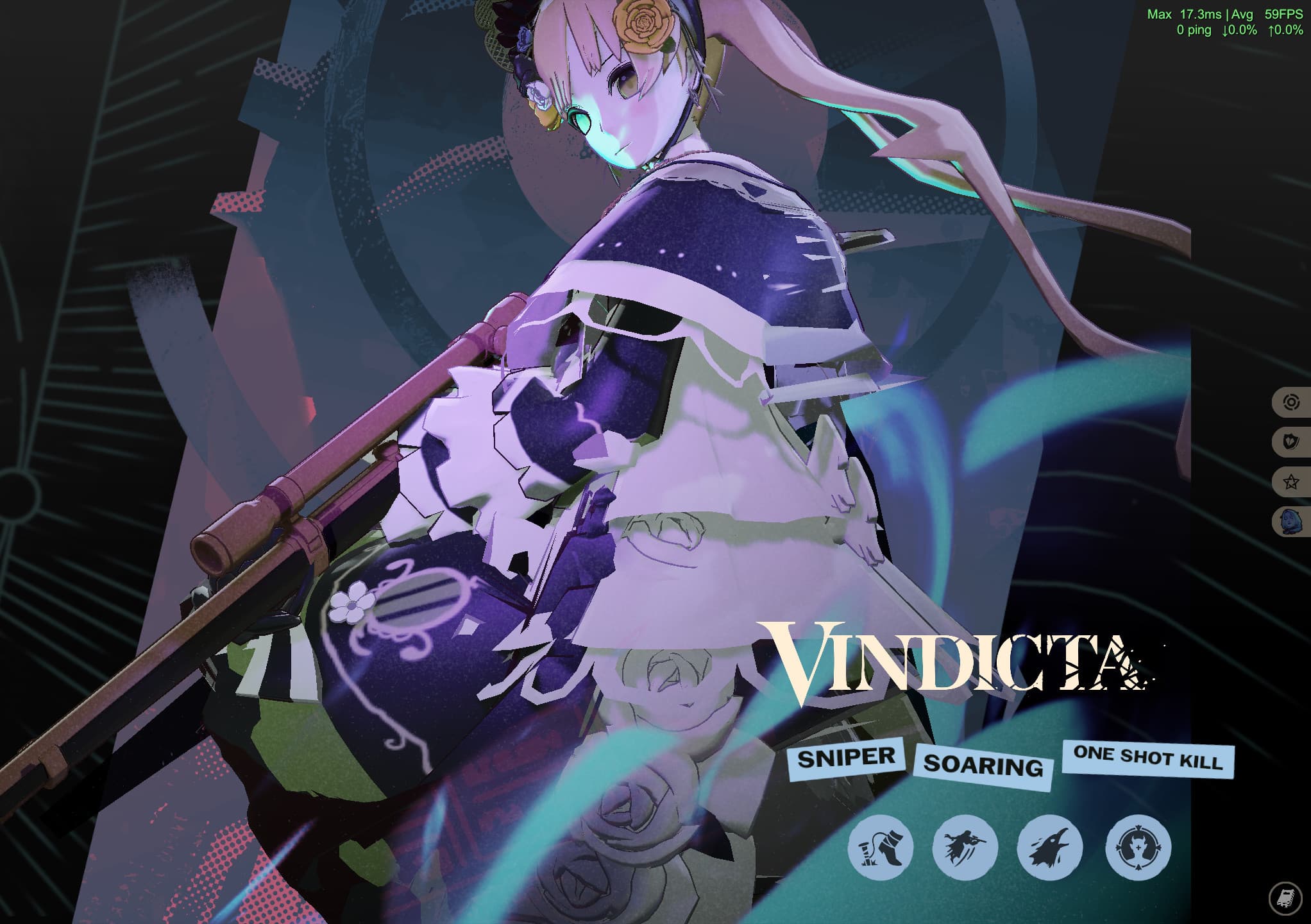 遠野 ハンナ as Vindicta (UI) screenshot 2