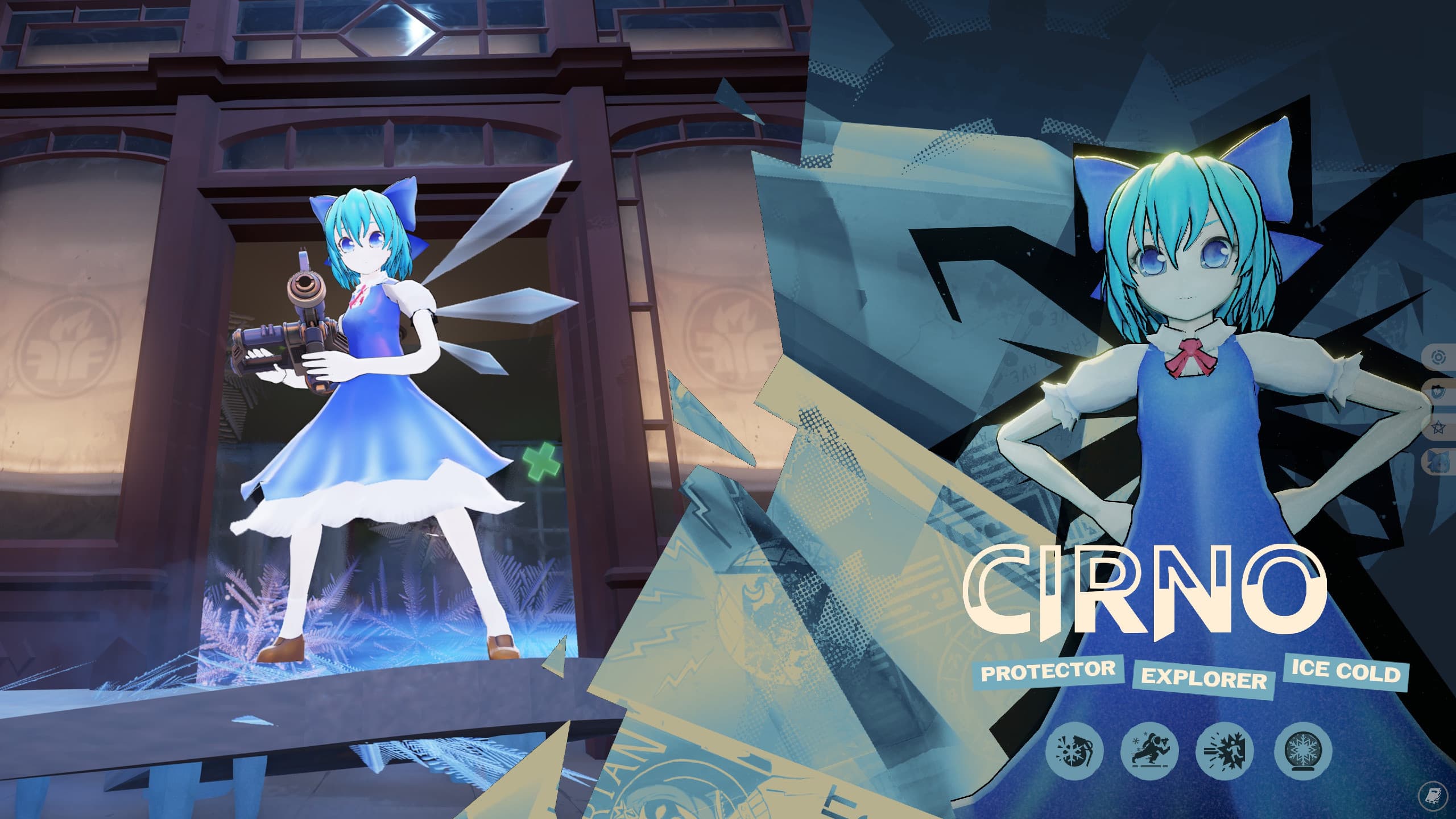 Cirno (Touhou Project) Over Kelvin screenshot 2
