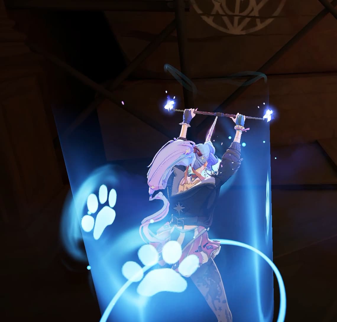 Paw Print Parry (compatible with recolors) screenshot