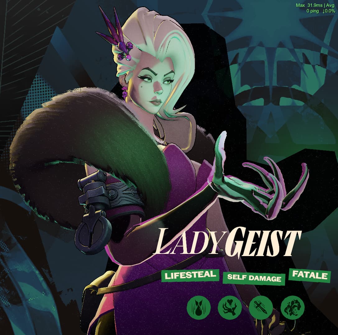 Pink Lady Geist