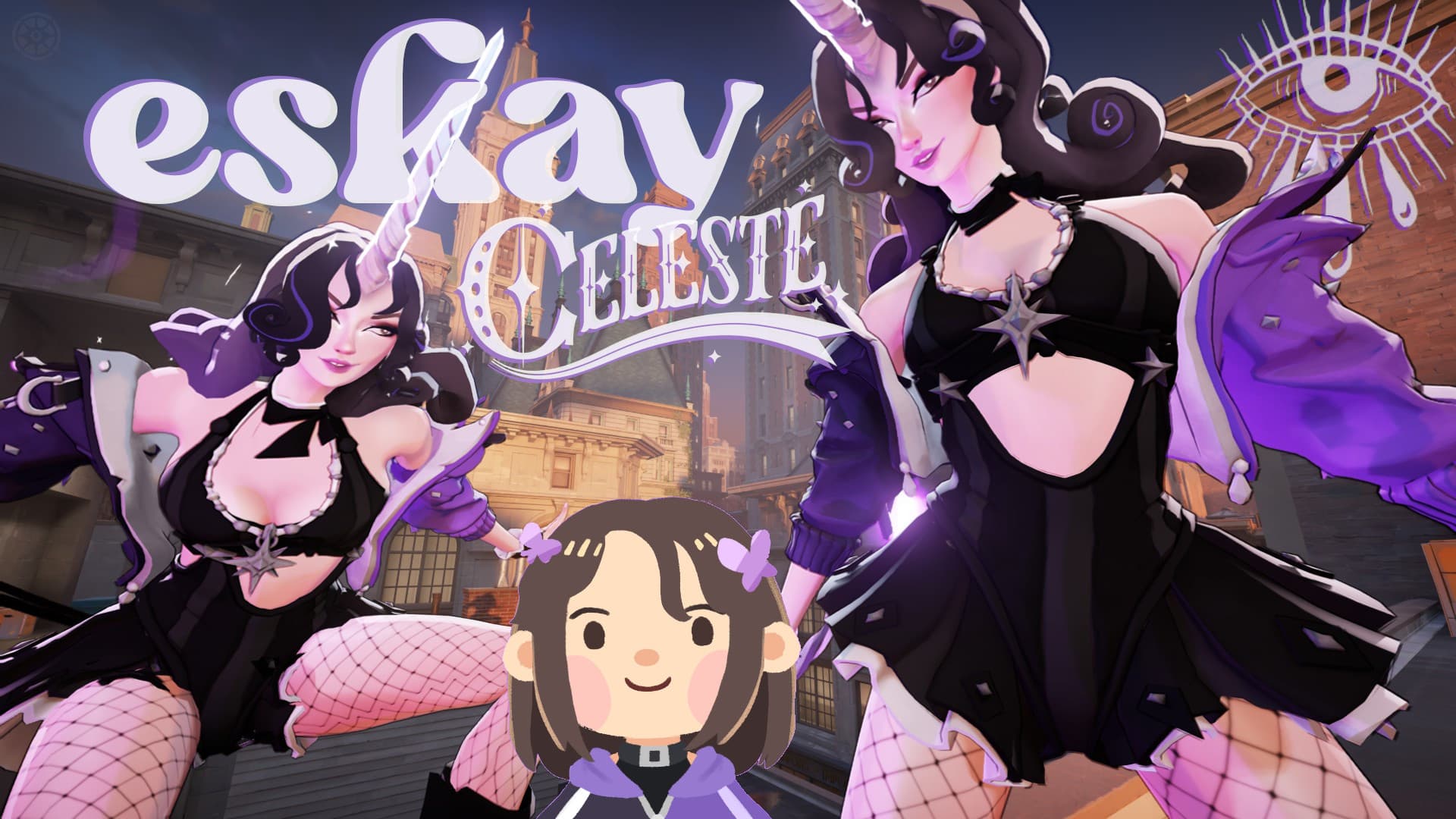 Eskay Celeste + particles (tattoos restored)