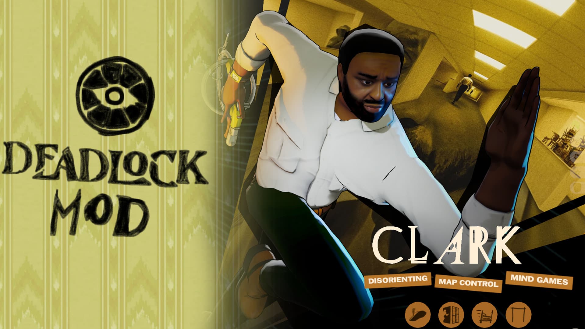 Clark (Backrooms movie) as Doorman
