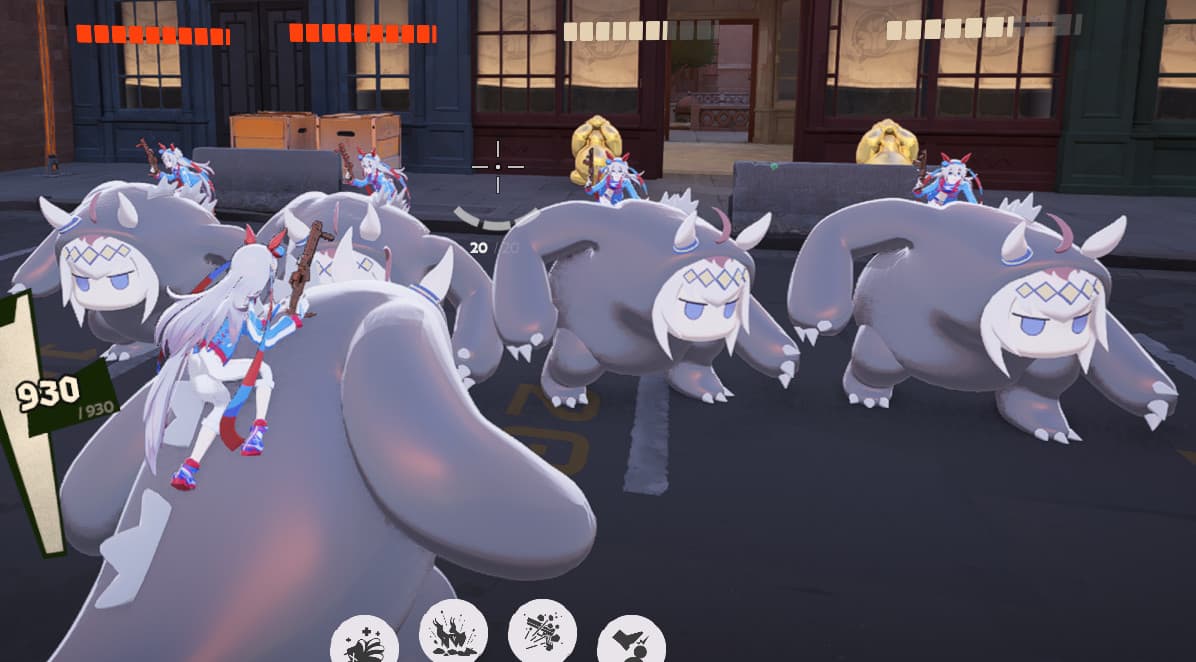 Ogurizilla & Tamamo Cross as Mo & Krill screenshot 2