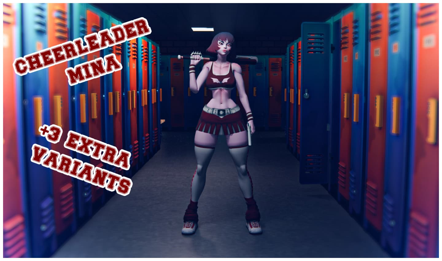 Cheerleader Mina - Bottom Heavy
