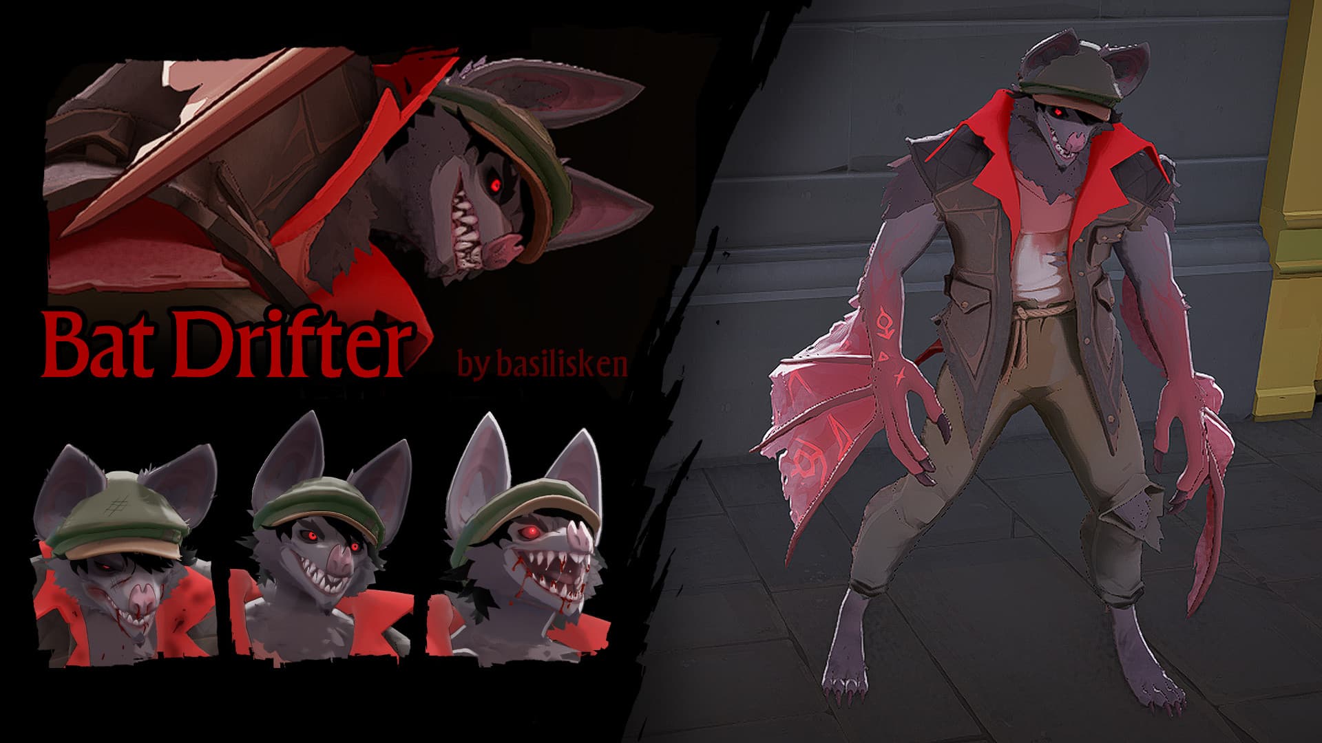 Bat Drifter (MORE BLOOD & NO JACKET VARIANT) screenshot 2