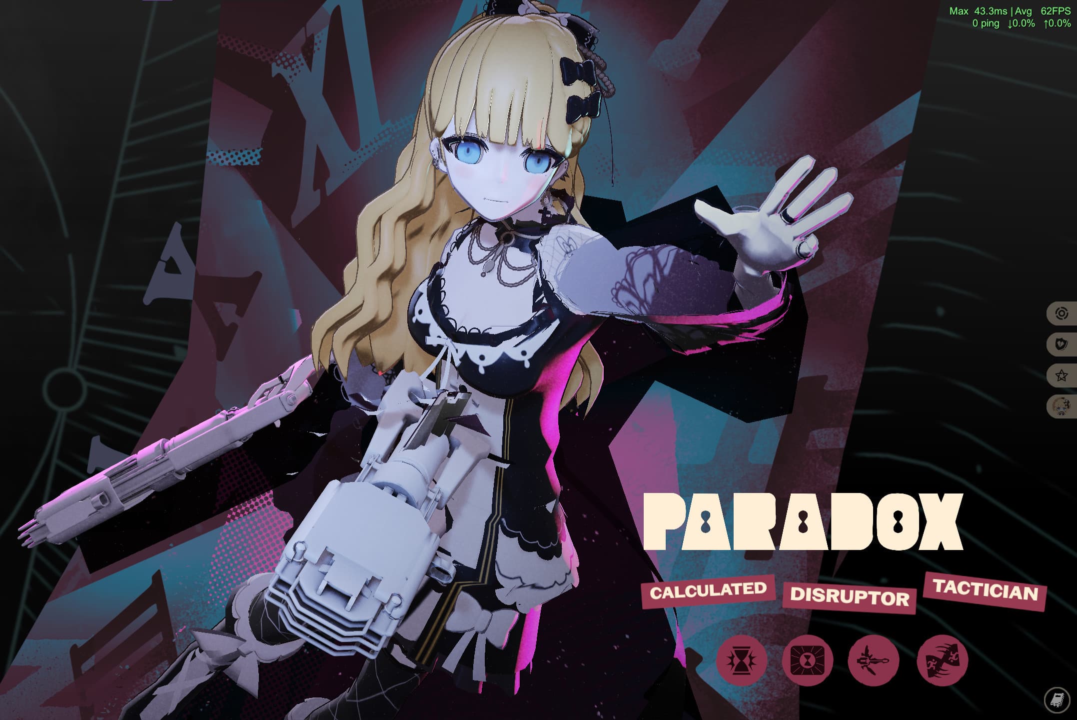 佐伯 ミリア as Paradox (UI) screenshot 2