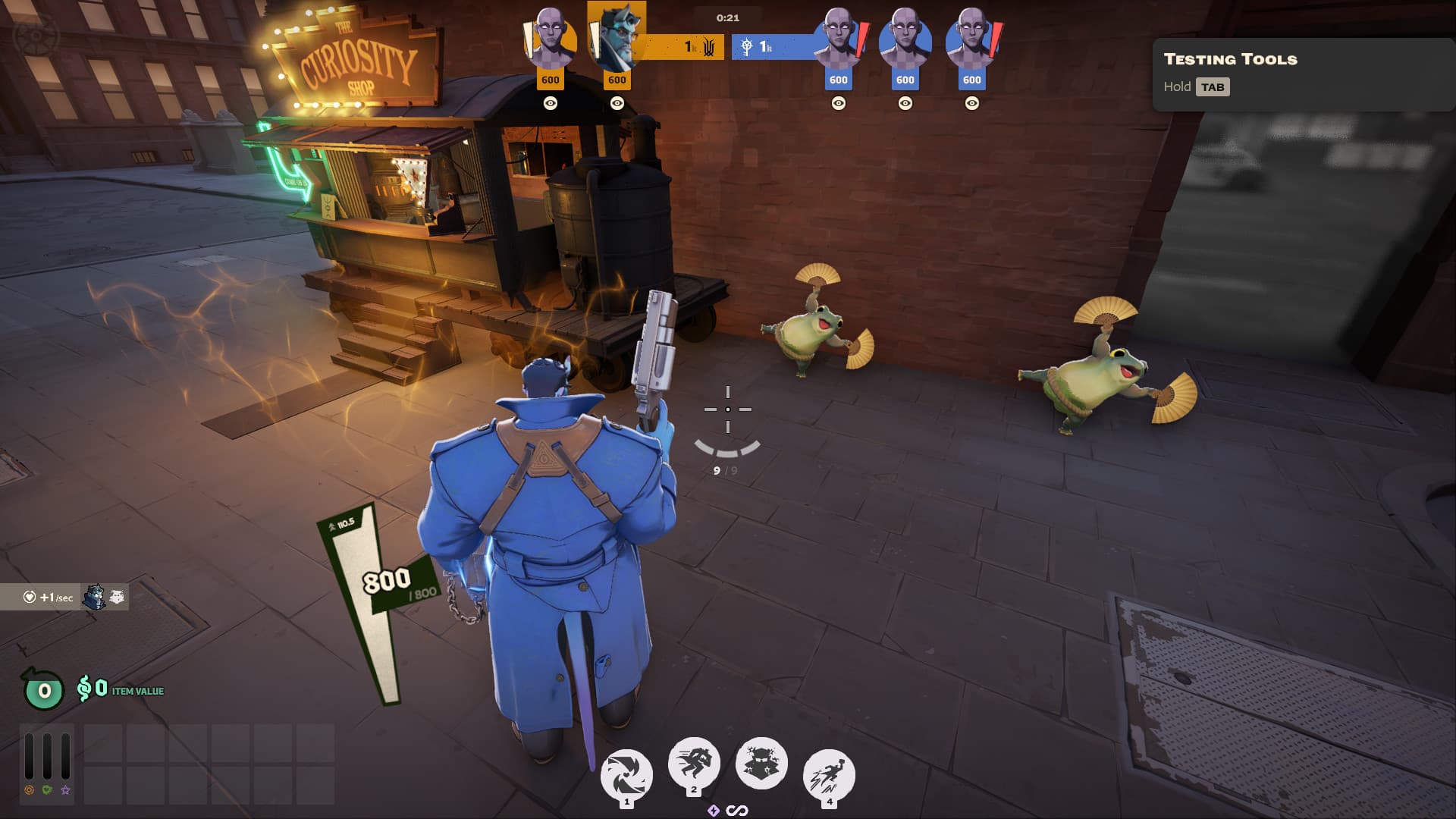 Largo Frogling over Crate/Golden Idol