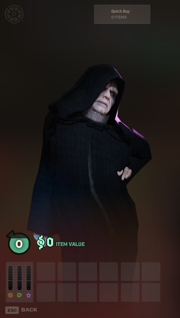 Emperor Palpatine as Celeste ( Star Wars ) screenshot 3