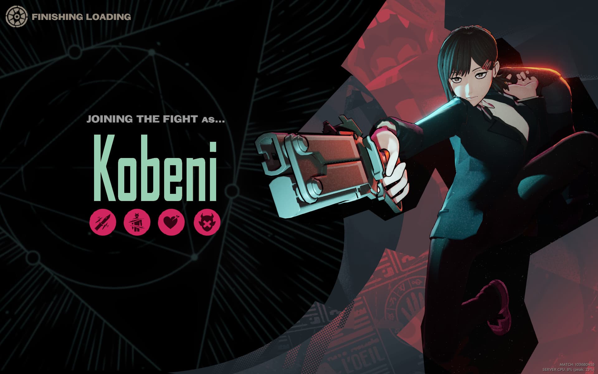 Kobeni over Shiv (Chainsaw Man) screenshot 2