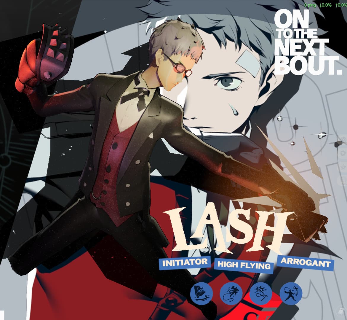 Akihiko Sanada(Persona 3 Reload) as Lash screenshot 2