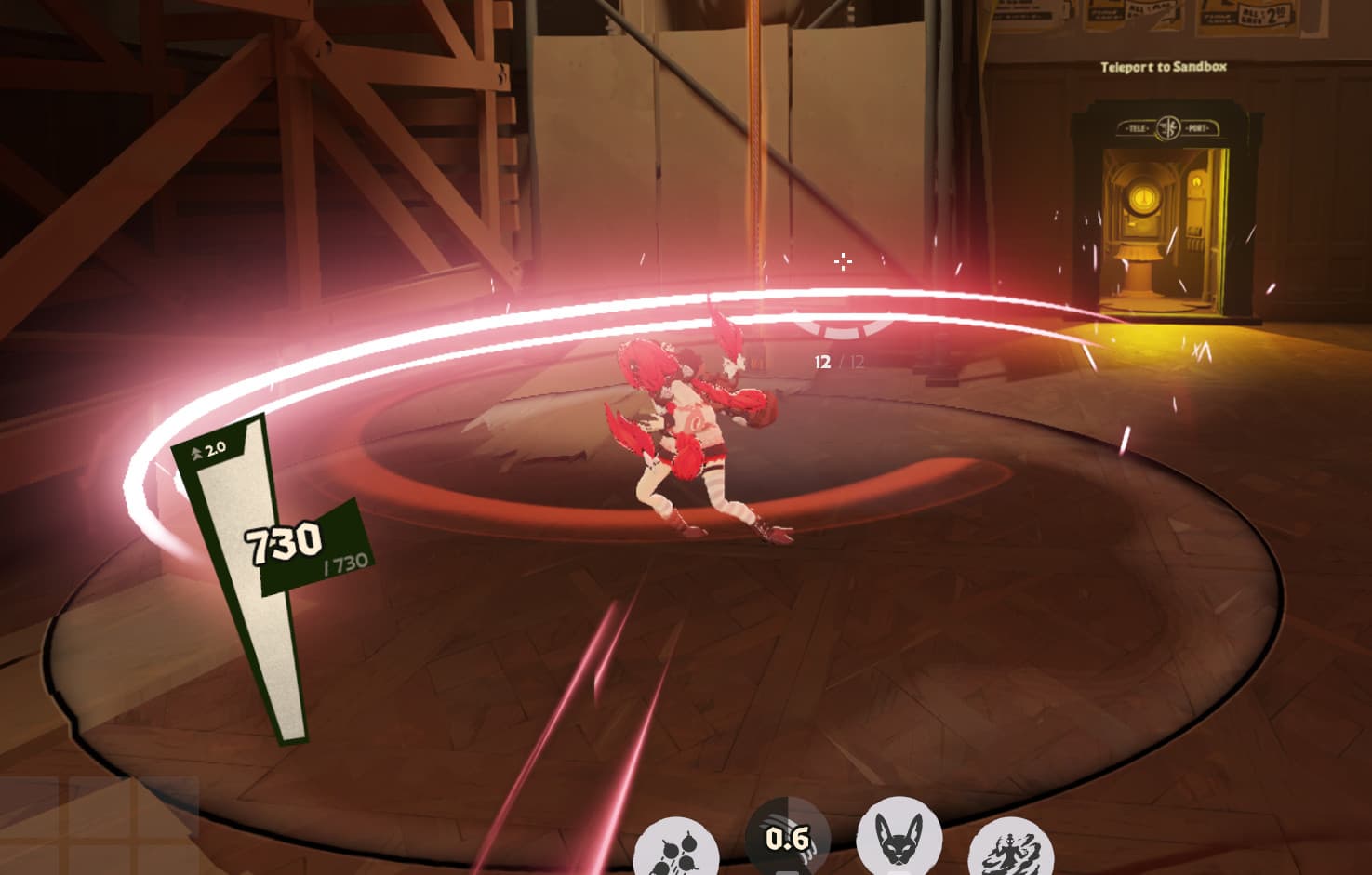 Red skill effect for calico (bomb and slash)
