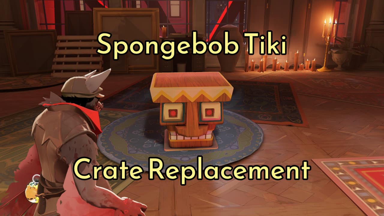 Spongebob Tiki Crate Replacement screenshot