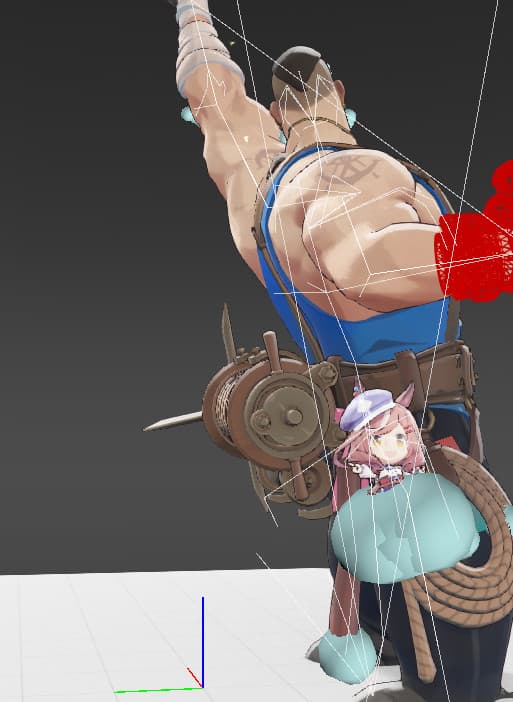 Mambo Uma Massume on Lash's Hip [Commission] screenshot 2