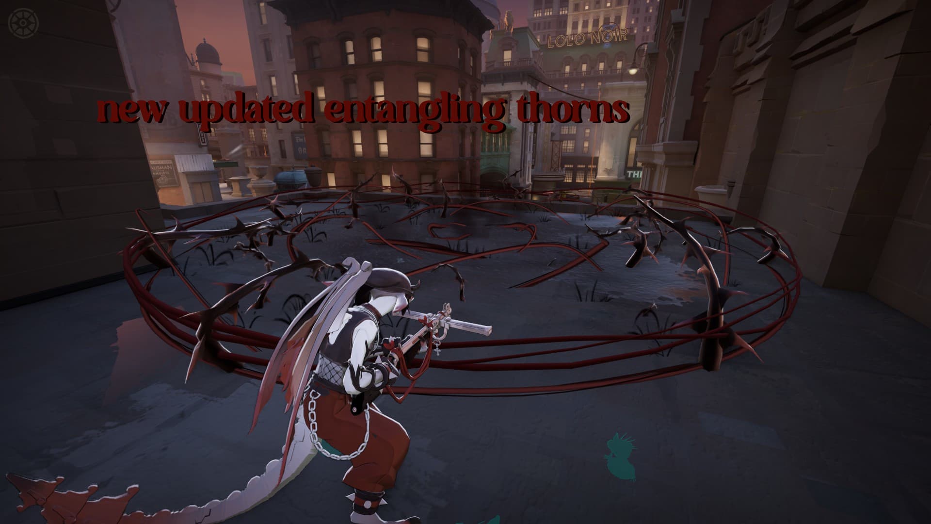 Scarlet Goth Ivy + particles screenshot 5