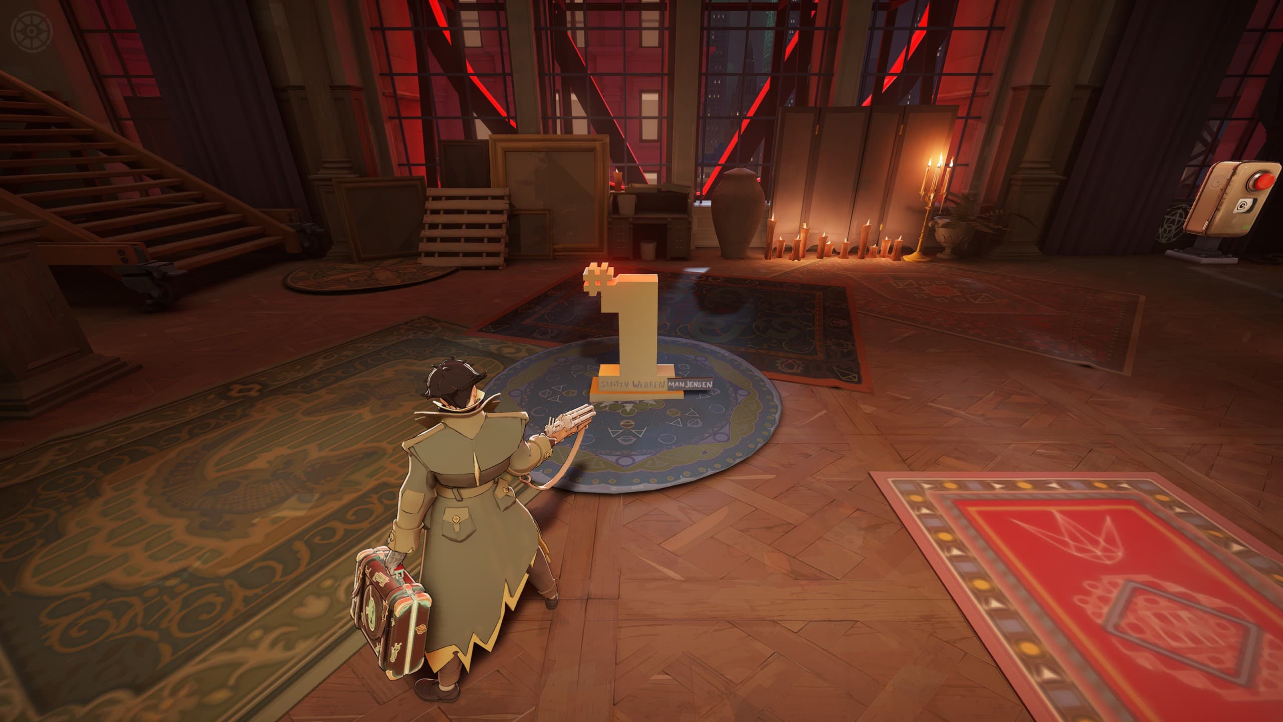 Smitty Werben Man Jensen Golden Statue Replacement screenshot 2