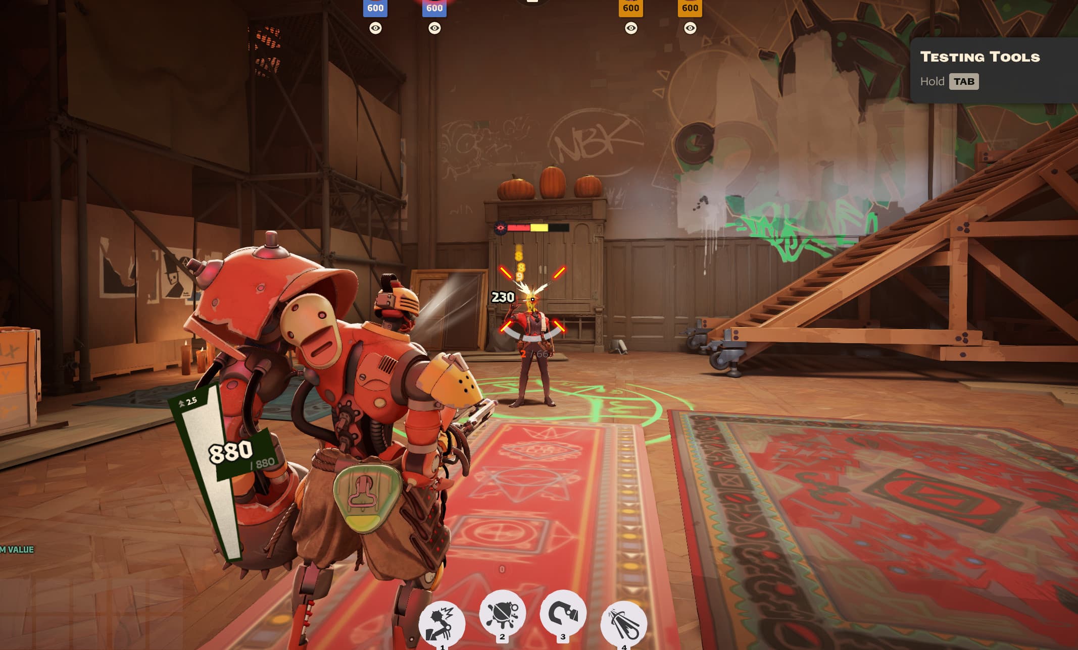 Bebop Invisible Laser