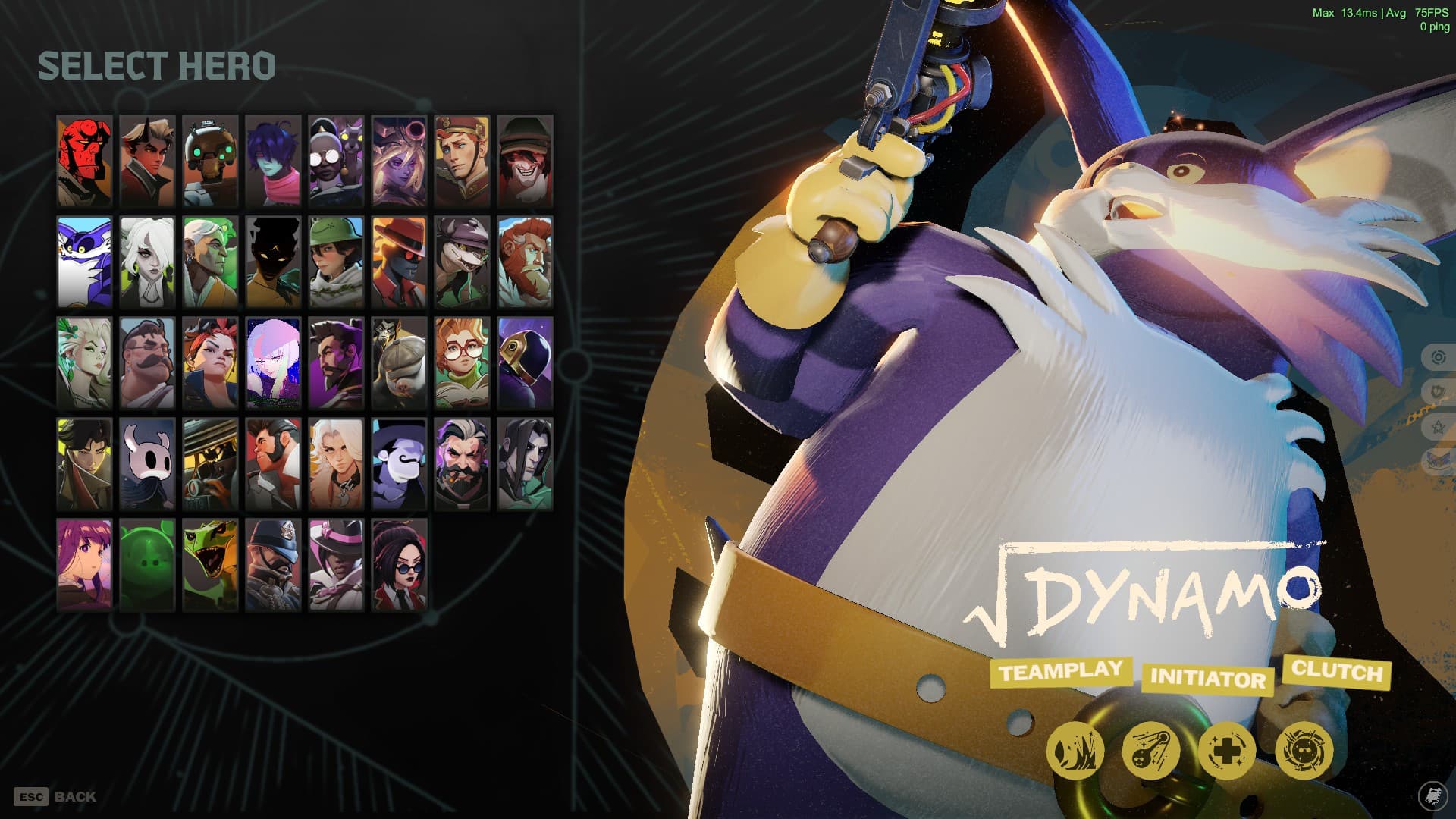 Big the Cat as Dynamo