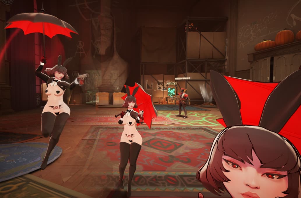 Reverse Bunnysuit Mina screenshot 4
