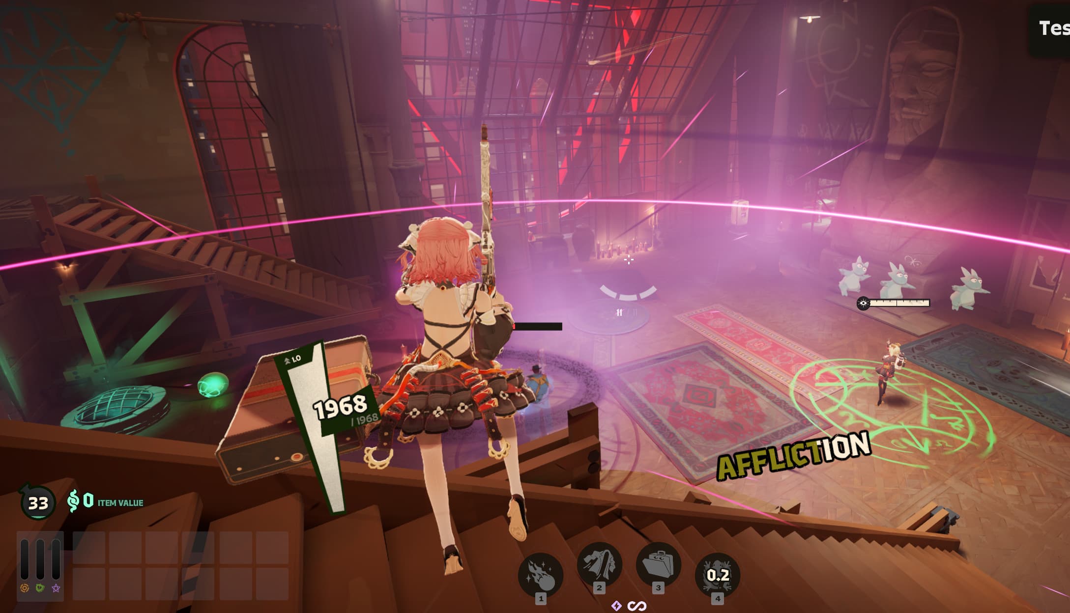 Pocket: Pink ability effects