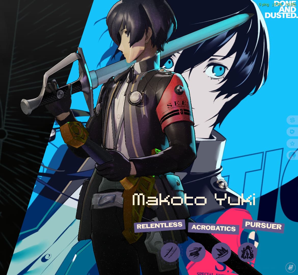 Makoto Yuki(Persona 3 Reload) as Yamato screenshot