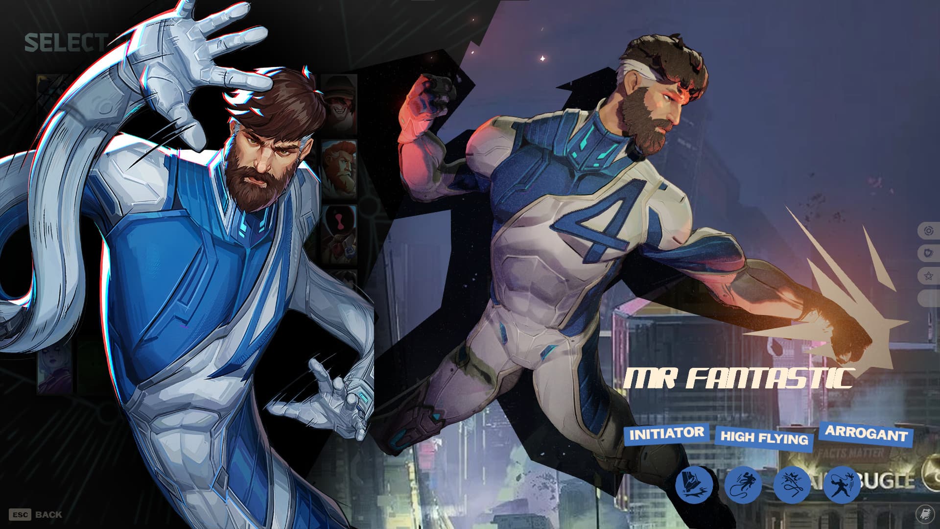 Mr. Fantastic as Lash (Marvel Rivals)
