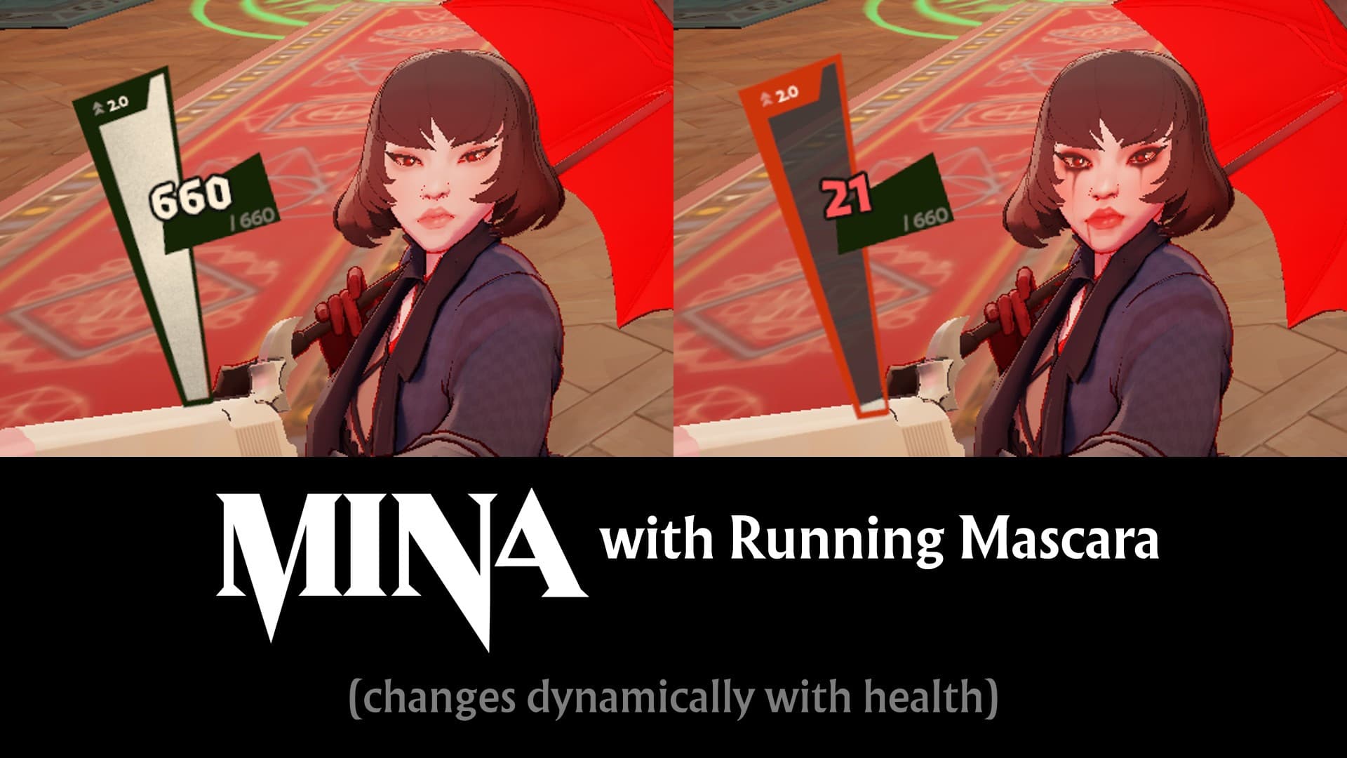 Mina with Running Mascara (Dynamic Update) screenshot
