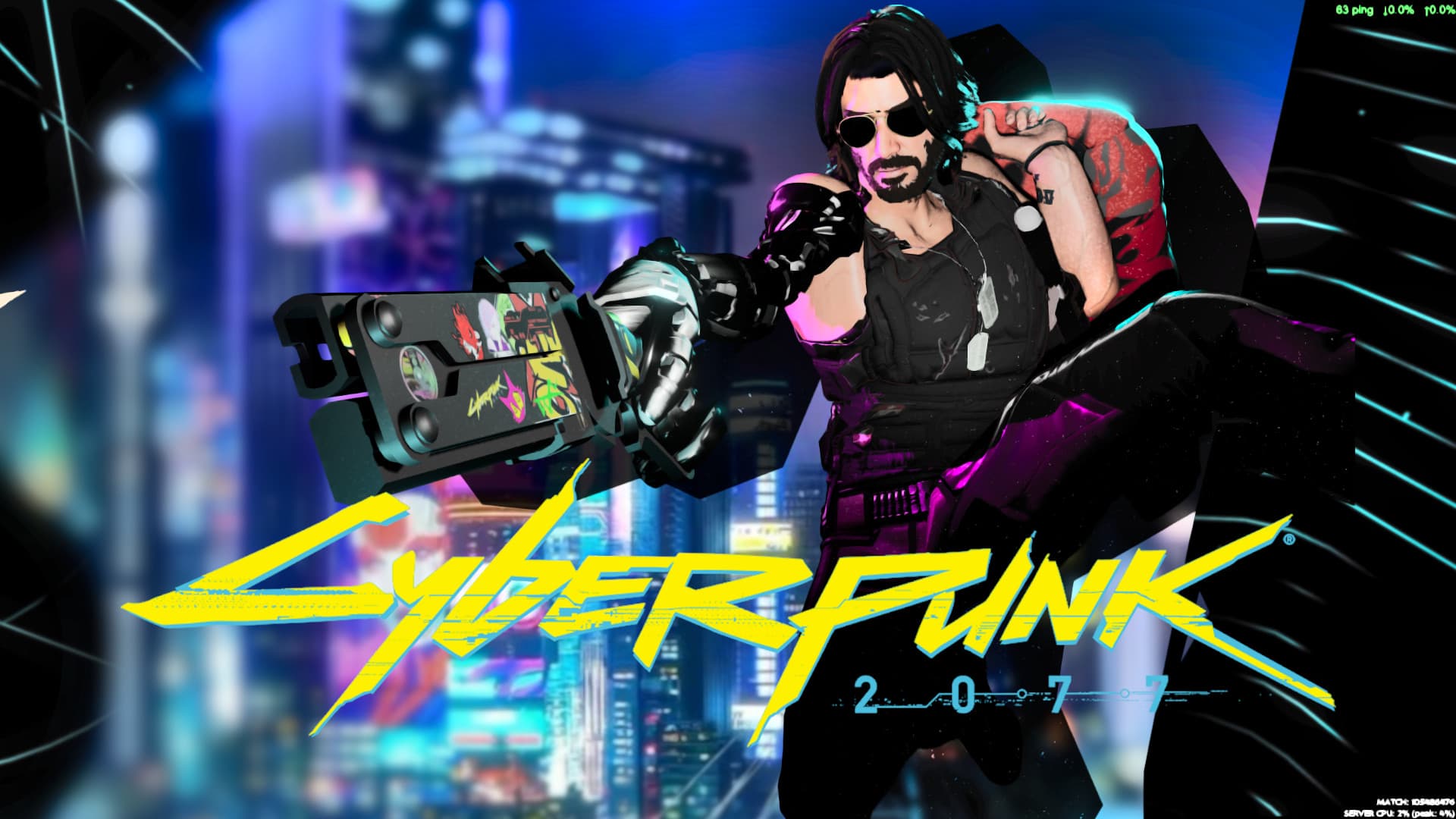 Johnny Silverhand Over Shiv [Cyberpunk 2077] screenshot 2