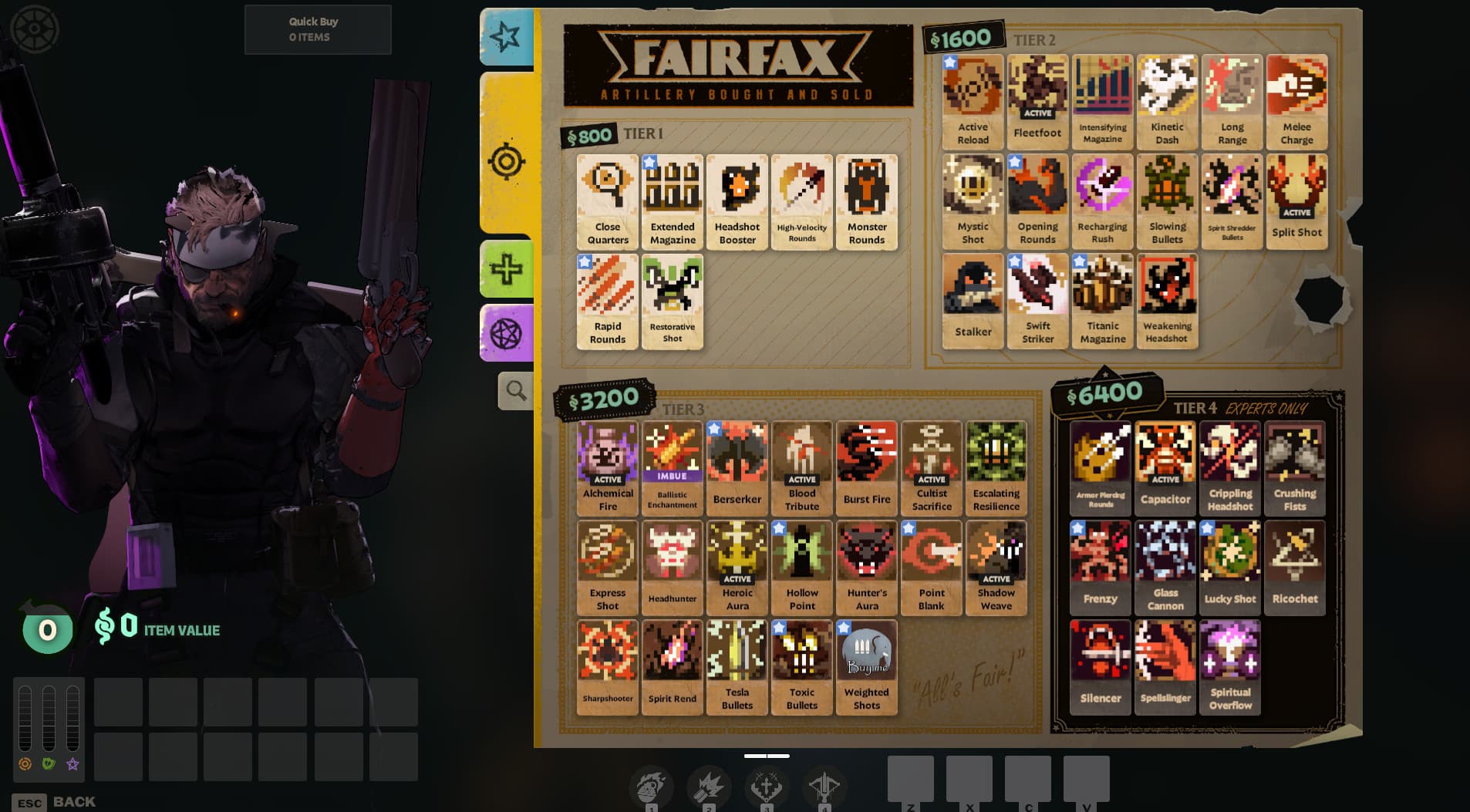 Beef's Pixel art Curiosity shop screenshot