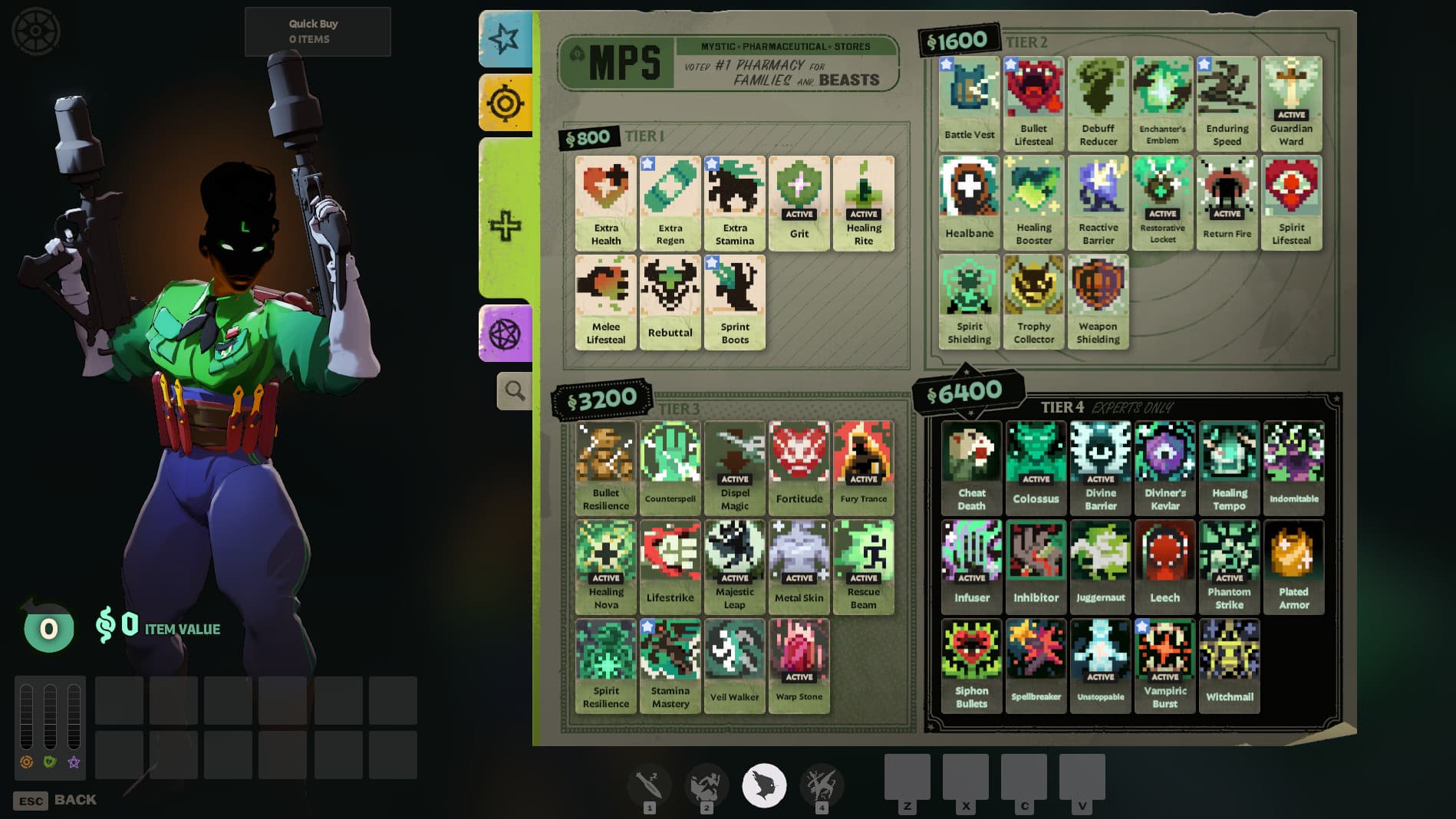 Beef's Pixel art Curiosity shop screenshot 2