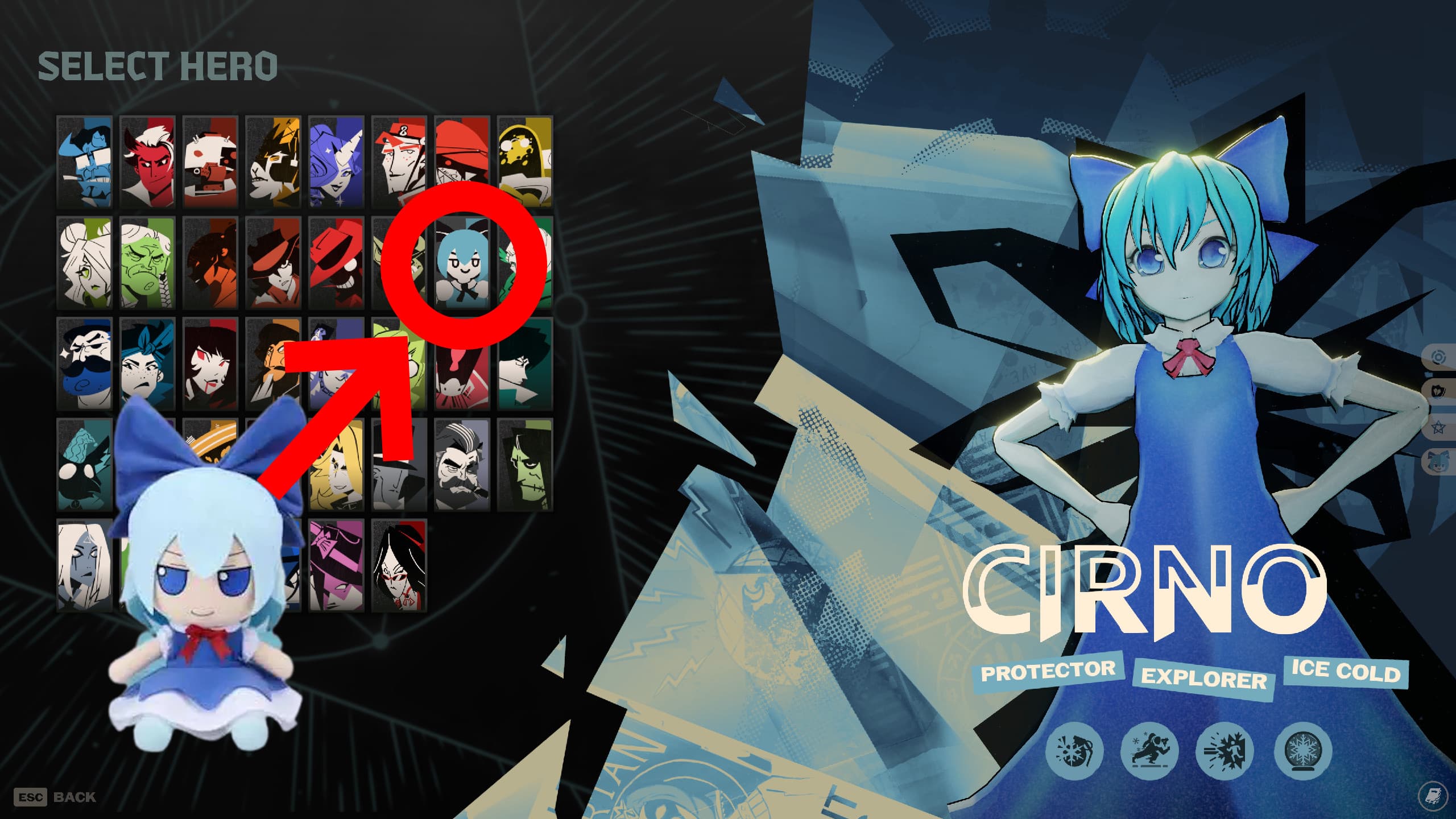 Cirno Toasted Style Icon Addon screenshot 2