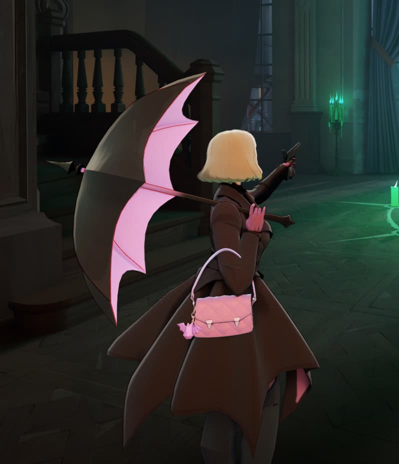 pink accents Mina screenshot 2