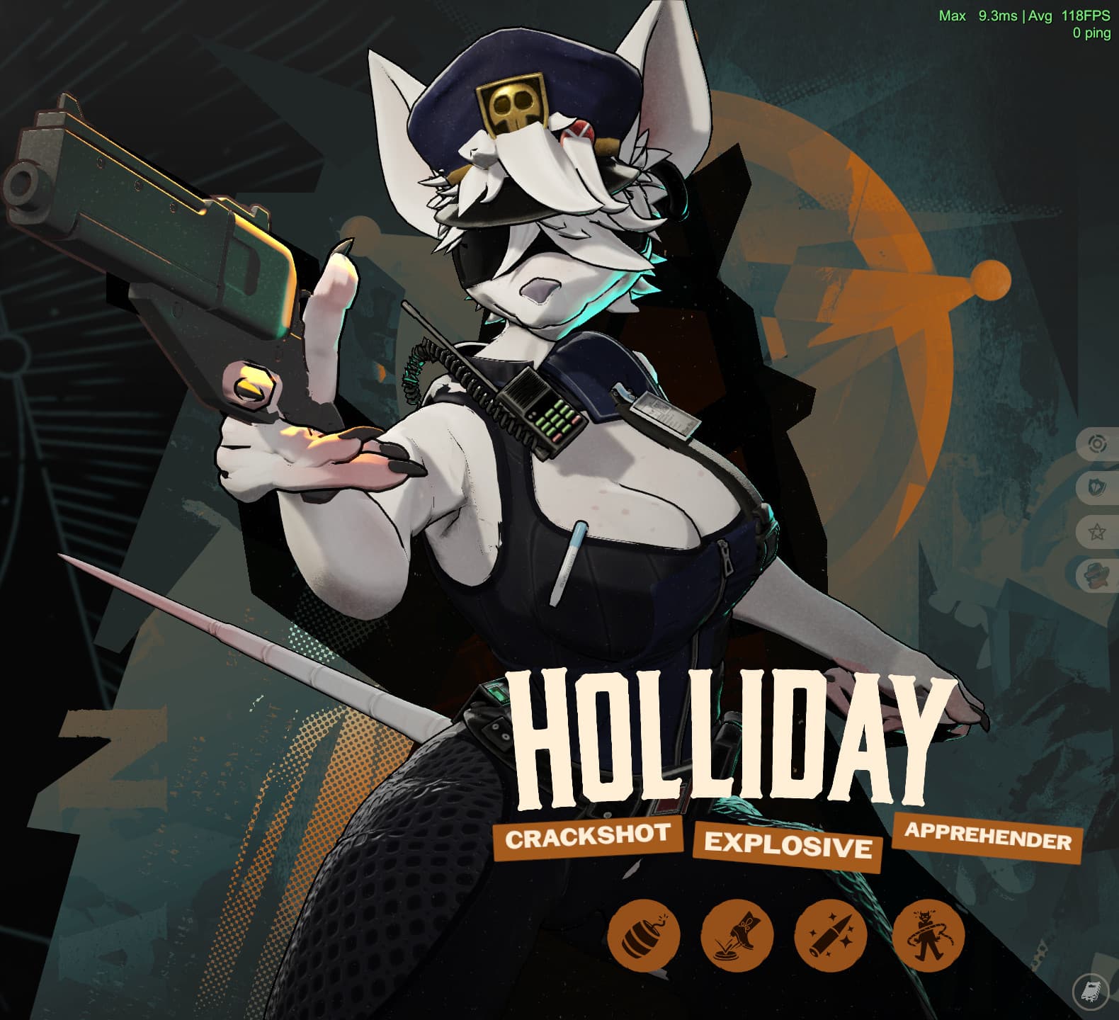Officer Flint as Holiday screenshot