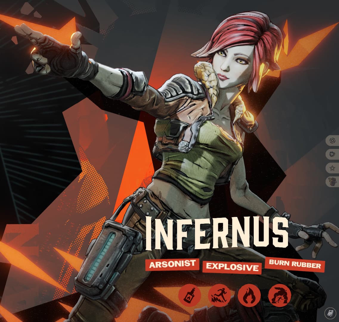 Lilith Borderlands 3 Infernus screenshot